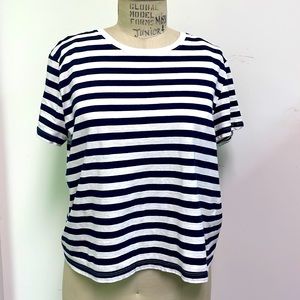 Zara SS stripe tee
